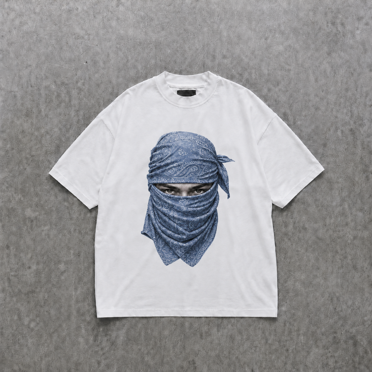 Bandana T-Shirt Blue
